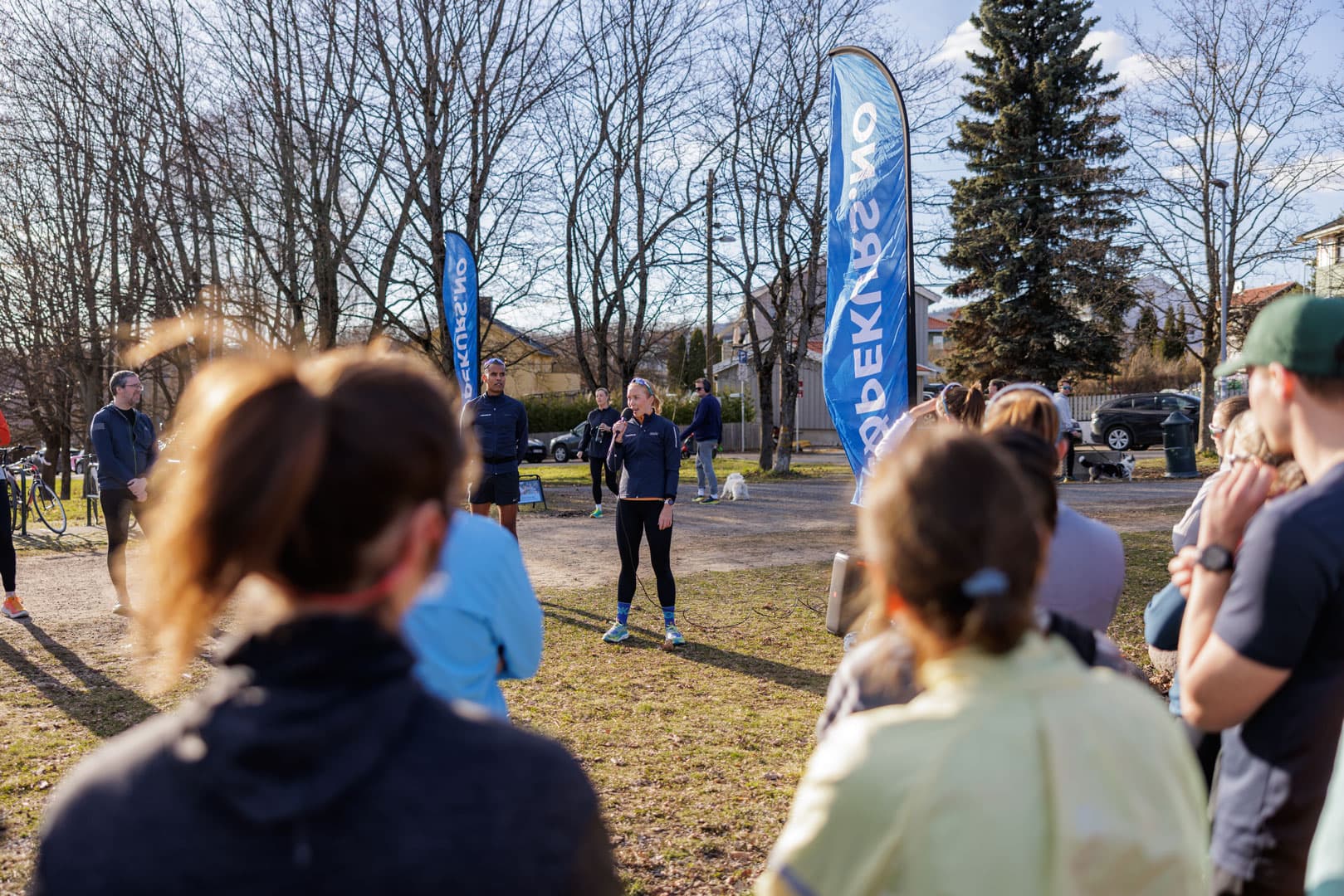 Veronica Undseth på løpekveld med community