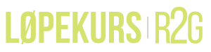 Løpekurs.no logo gul