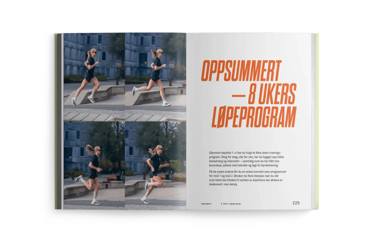 Bokoppslag fra Løpelykke – treningsprogram og ukeplan for løping