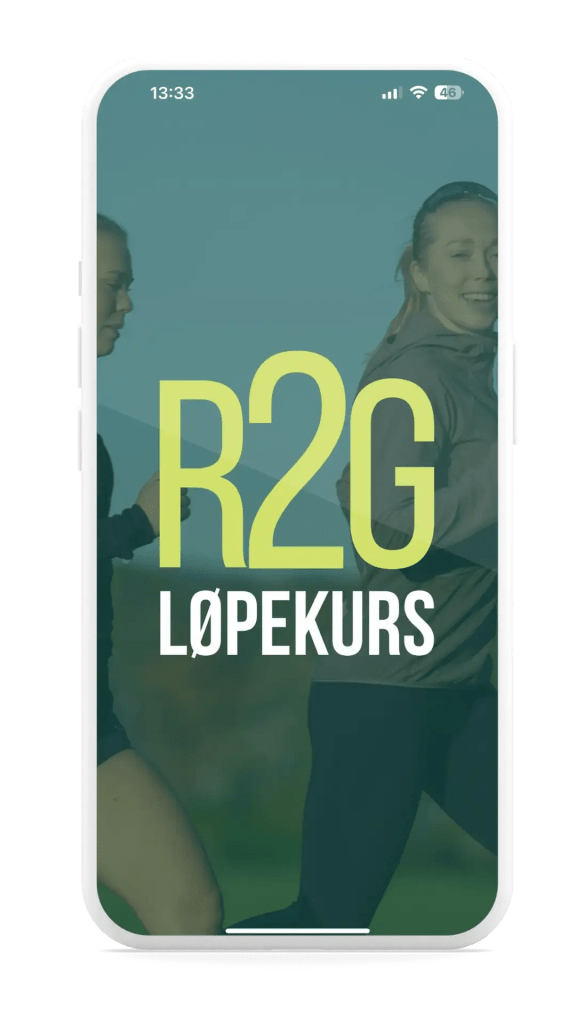 Run2gether-appen – forsiden